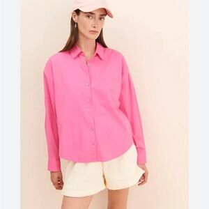 Pistola Vibrant Pink Button-Down Shirt